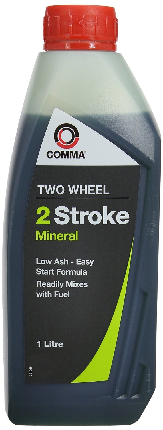 Масло моторное минеральное TWO WHEEL 2 STROKE MINERAL, 1л, Comma